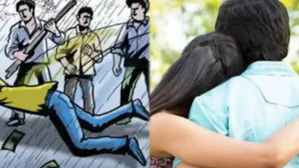 उत्तराखंड: हरिद्वार प्रेमिका से मिलने पहुंचे आशिक की लोगों ने खंबे से बांधकर की धुनाई।