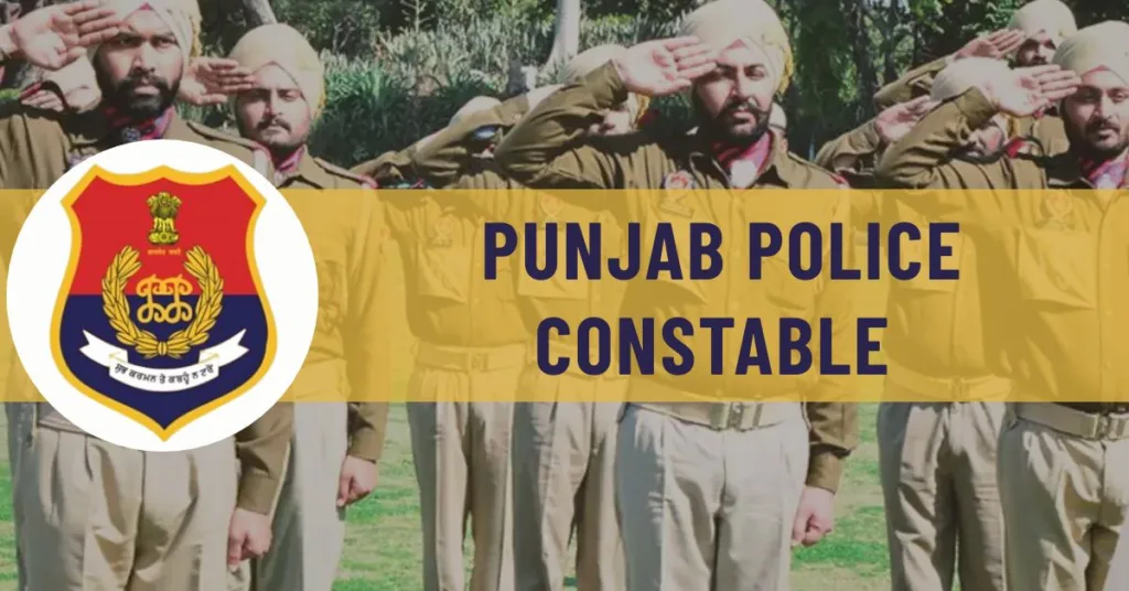 Punjab Police Constable Cut-Off 2025
