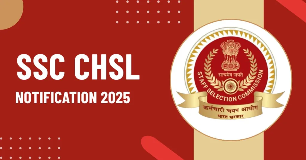 ssc chsl notification 2025