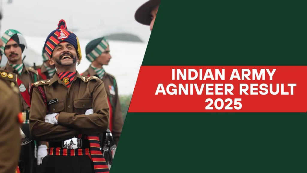 Indian Army Agniveer Result 2025