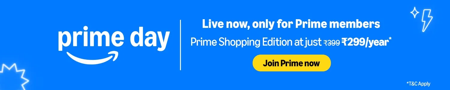 Amazon Prime Day 2025: 3 दिन तक धमाकेदार सेल! स्मार्टफोन, टीवी, गैजेट्स पर बंपर छूट