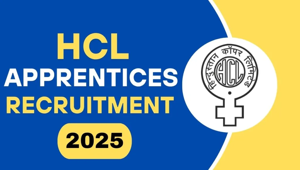 HCL Trade Apprentices Recruitment 2025