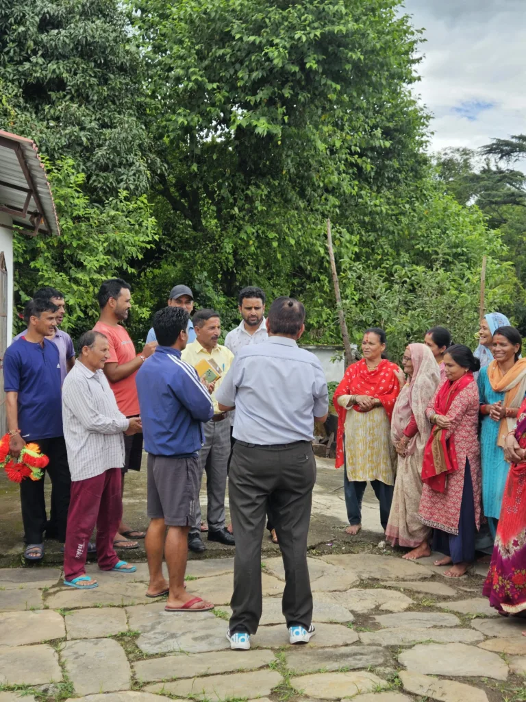 नव निर्वाचित जिला पंचायत सदस्य युगल किशोर का बमनपुरी में भव्य स्वागत, विकास कार्यों का दिया आश्वासन।