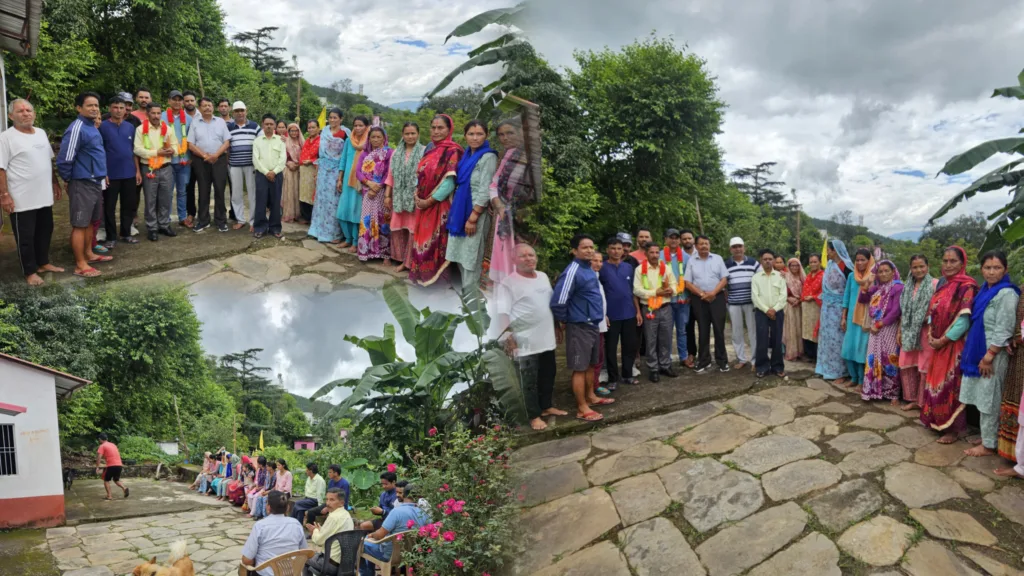 नव निर्वाचित जिला पंचायत सदस्य युगल किशोर का बमनपुरी में भव्य स्वागत, विकास कार्यों का दिया आश्वासन।
