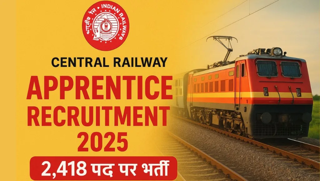 Railway RRC CR Apprentice Recruitment 2025