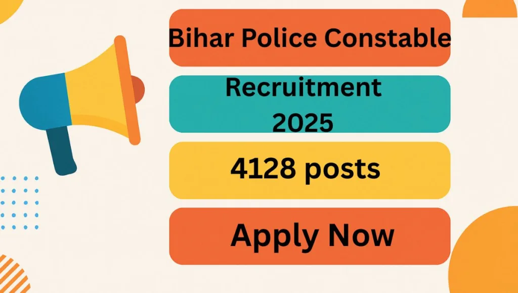 Bihar Police Constable Recruitment 2025