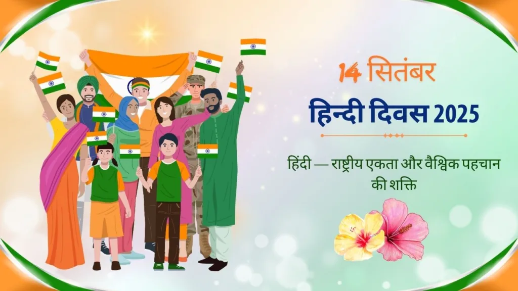 हिंदी दिवस 2025: हिंदी - राष्ट्रीय एकता और वैश्विक पहचान की शक्ति
