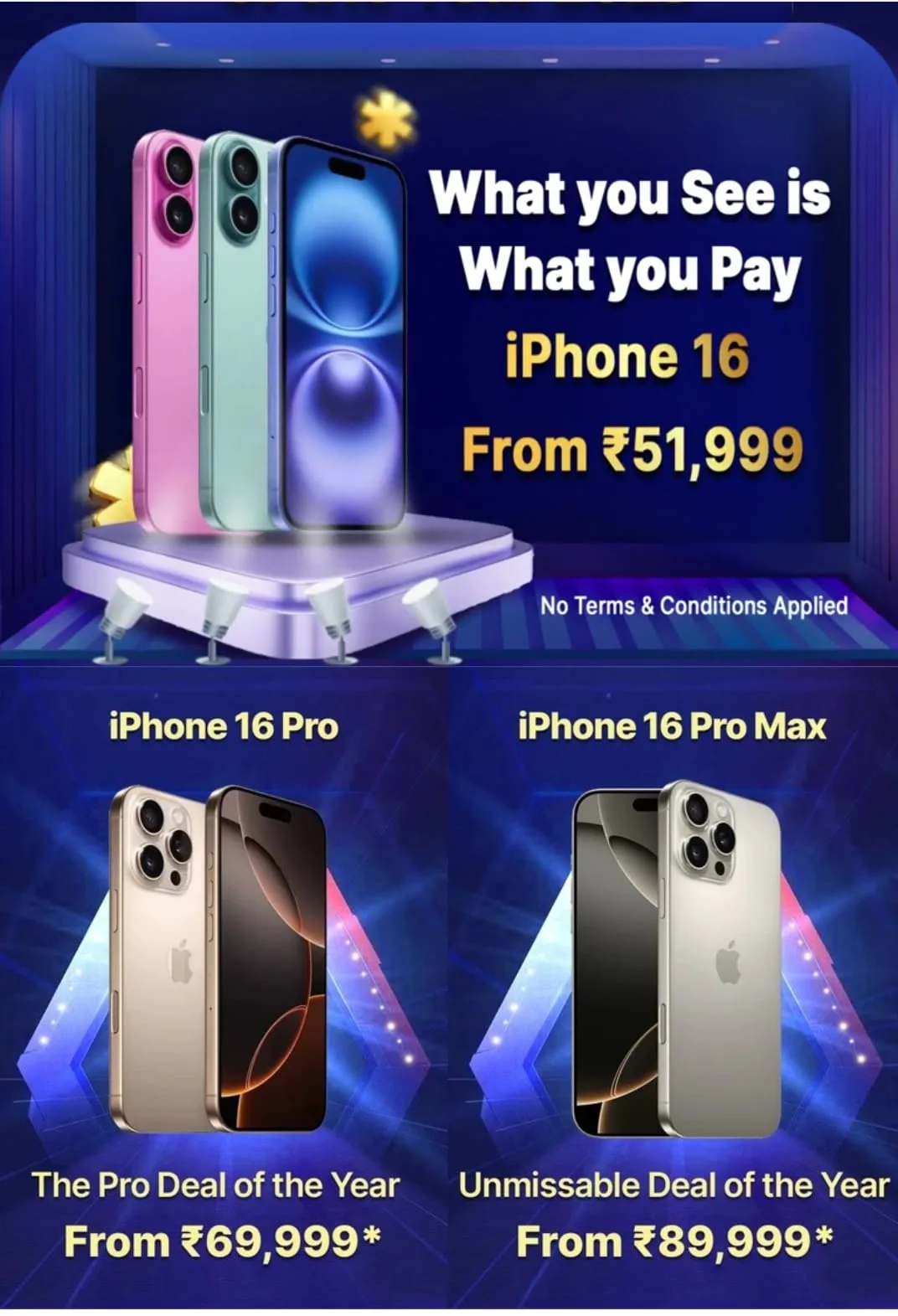 iphone 16 price reveal flipkart