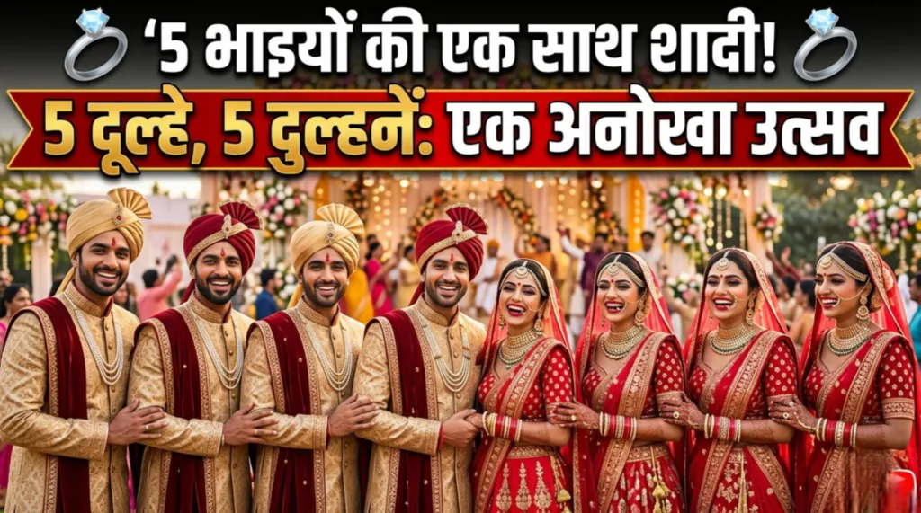 एक मंडप, पांच शादियां: चकराता में जौनसारी परंपरा ने रचा अनोखा इतिहास!