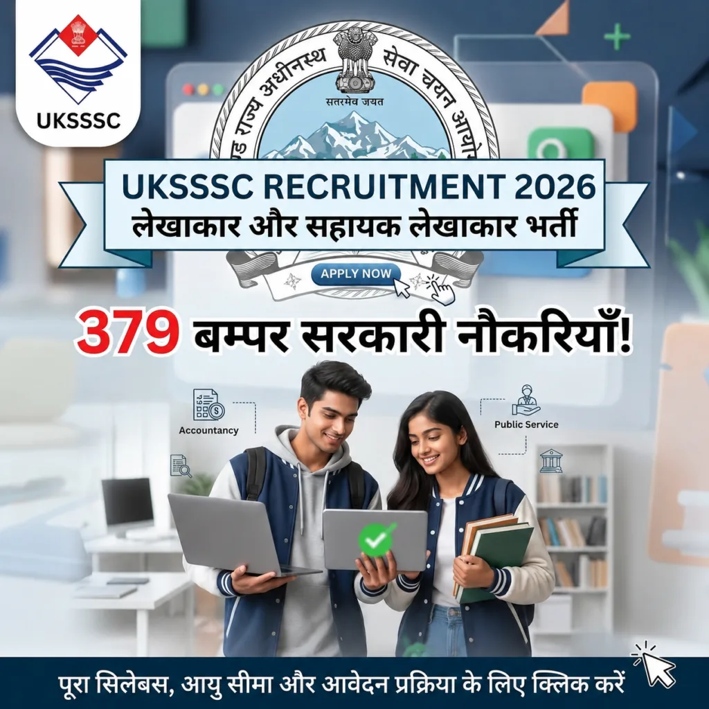 UKSSSC Recruitment 2026